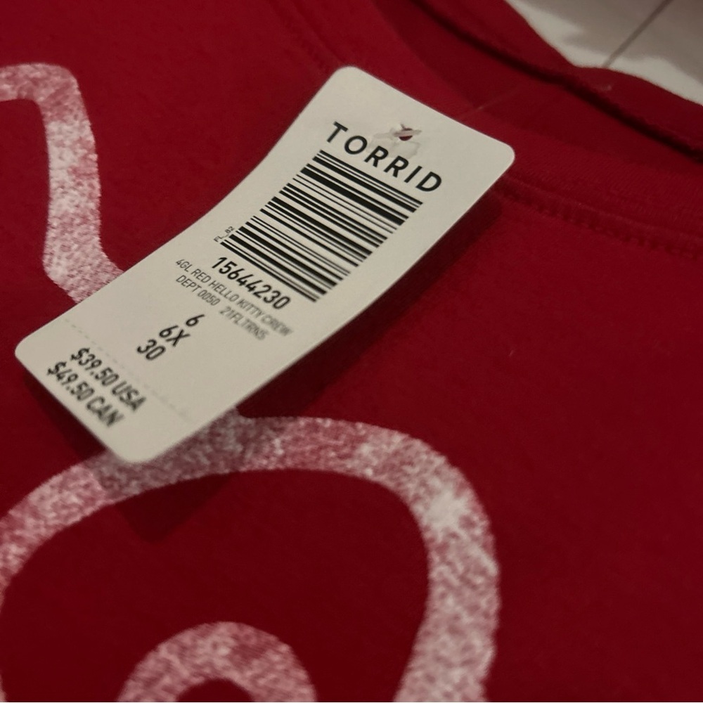 (3) NWT TORRID Hello Kitty ANNIVERSARY T-Shirt Tee SIZE 6 6X + DISNEY LION KING - Picture 6 of 15